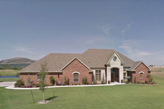 Exterior - Front Elevation 3 for European House Plan #65-424 - 3 bed, 3 bath