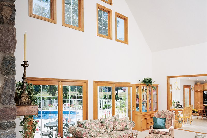 Architectural House Design - Interior - Family Room for Country House Plan #929-22 - 4 bed, 3.5 bath