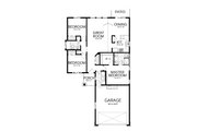 Craftsman Style House Plan - 3 Beds 2 Baths 1292 Sq/Ft Plan #112-235 