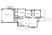 Farmhouse Style House Plan - 3 Beds 2 Baths 1327 Sq/Ft Plan #895-136 