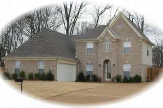 Exterior - Front Elevation for European House Plan #81-794 - 3 bed, 3 bath