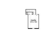 European Style House Plan - 3 Beds 2.5 Baths 2605 Sq/Ft Plan #84-470 
