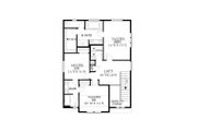 Craftsman Style House Plan - 3 Beds 2.5 Baths 1816 Sq/Ft Plan #53-608 