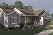 Farmhouse Style House Plan - 3 Beds 2 Baths 1185 Sq/Ft Plan #455-248 