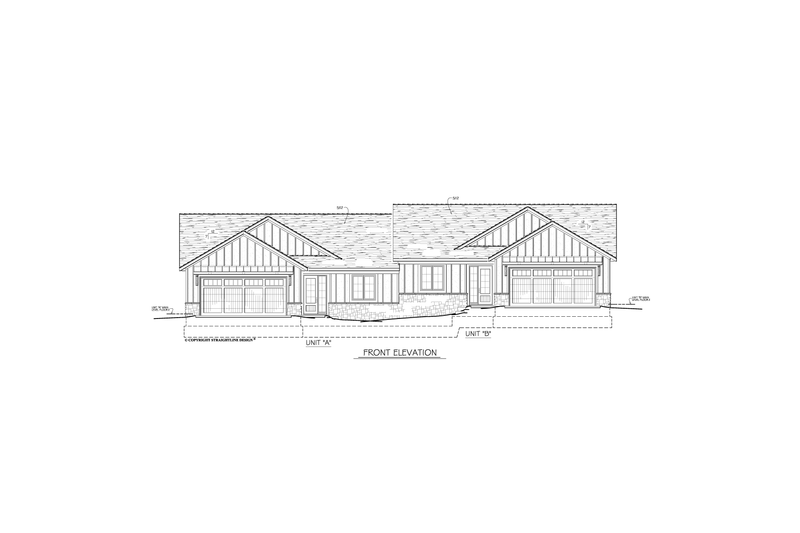 Architectural House Design - Exterior - Front Elevation 3 for Traditional House Plan #1122-18 - 2 bed, 2 bath