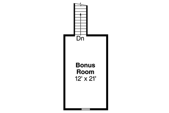 Floor Plan - Other Floor for Ranch House Plan #124-887 - 3 bed, 2.5 bath