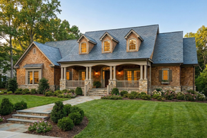 Architectural House Design - Farmhouse Exterior - Front Elevation Plan #923-473