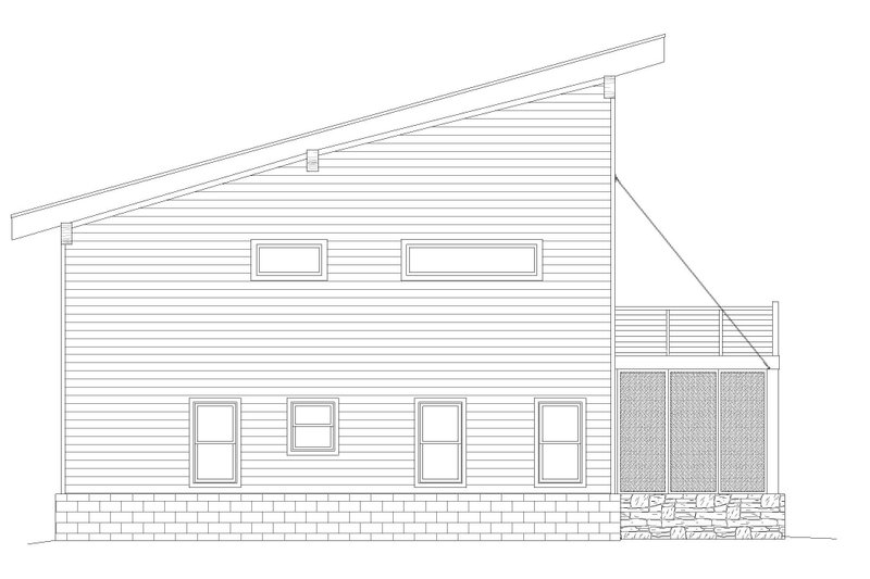 House Design - Exterior - Other Elevation for Traditional House Plan #932-545 - 2 bed, 2 bath