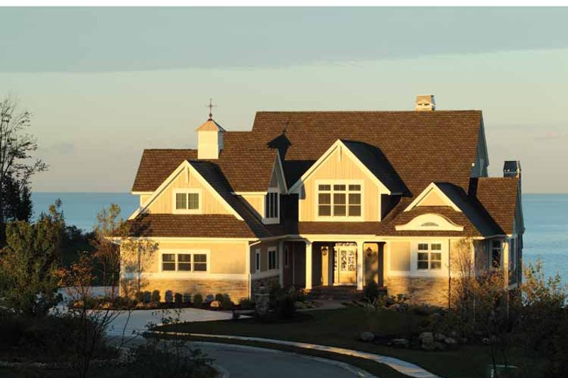 Home Plan - Exterior - Front Elevation 3 for Country House Plan #928-231 - 3 bed, 3 bath