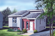 Cottage Style House Plan - 2 Beds 1 Baths 812 Sq/Ft Plan #25-1237 