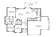 Ranch Style House Plan - 6 Beds 4.5 Baths 4438 Sq/Ft Plan #920-97 