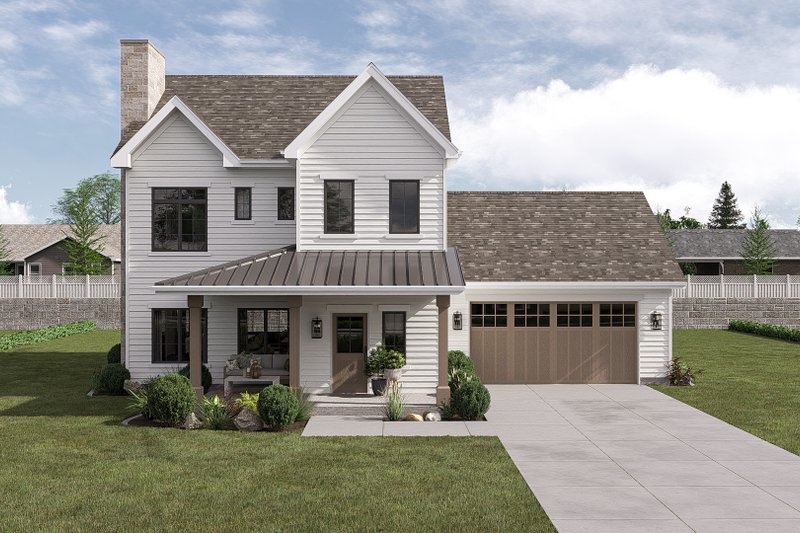 Architectural House Design - Exterior - Other Elevation for Traditional House Plan #455-741 - 3 bed, 2.5 bath