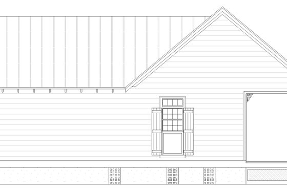 Exterior - Other Elevation for Cottage House Plan #45-624 - 1 bed, 1 bath