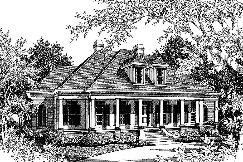 Dream House Plan - Exterior - Front Elevation 3 for Cottage House Plan #952-97 - 3 bed, 2 bath