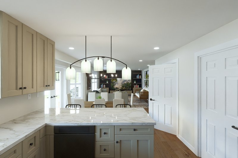 House Plan Design - Interior - Kitchen 1 for Traditional House Plan #1060-206 - 4 bed, 2.5 bath