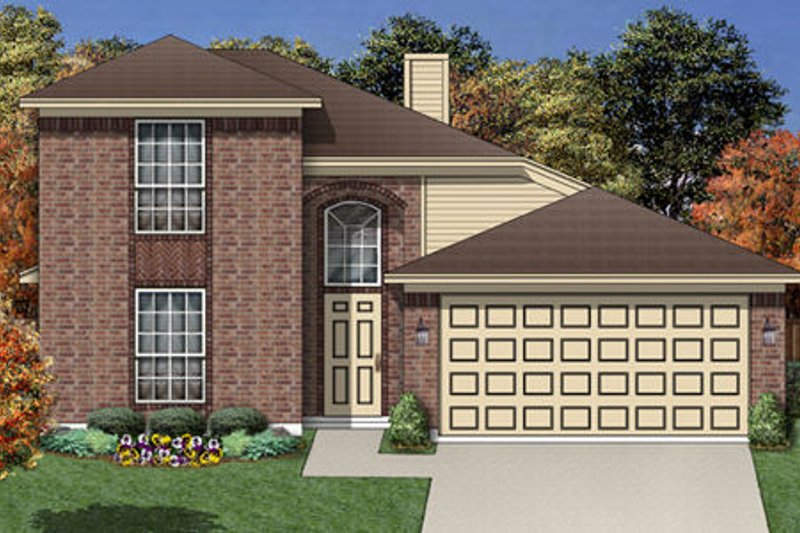 Dream House Plan - Traditional Exterior - Front Elevation Plan #84-456