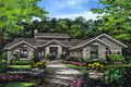 Prairie Style House Plan - 3 Beds 2.5 Baths 2115 Sq/Ft Plan #929-1001 Exterior - Front Elevation