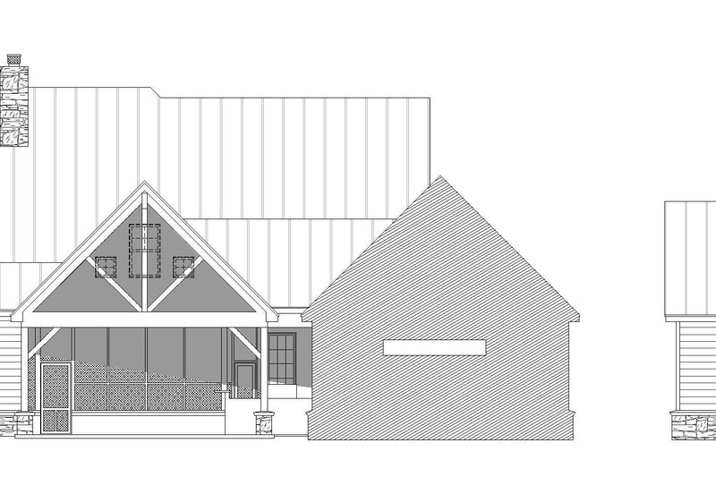 Dream House Plan - Exterior - Rear Elevation for Country House Plan #932-66 - 6 bed, 4.5 bath