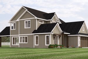 Exterior - Other Elevation 3 for Cottage House Plan #1064-355 - 4 bed, 3.5 bath