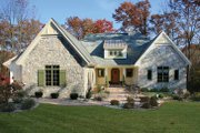 European Style House Plan - 2 Beds 2.5 Baths 2699 Sq/Ft Plan #928-190 