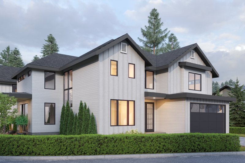 Dream House Plan - Exterior - Other Elevation for Contemporary House Plan #1066-204 - 5 bed, 3 bath