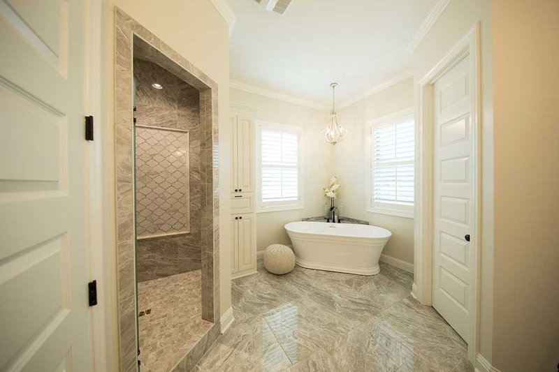 Home Plan - Interior - Master Bathroom 1 for Prairie House Plan #930-463 - 3 bed, 3.5 bath