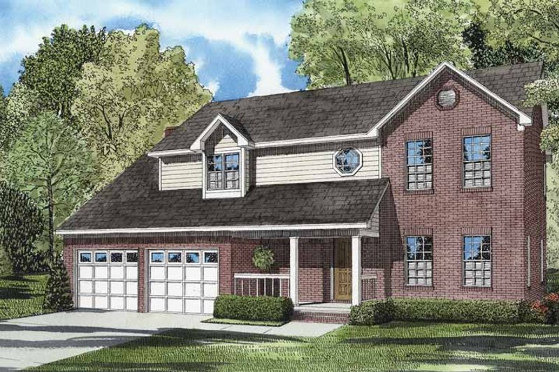 Dream House Plan - Country Exterior - Front Elevation Plan #17-2994