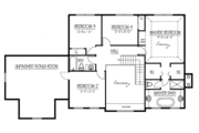 Colonial Style House Plan - 4 Beds 2.5 Baths 2648 Sq/Ft Plan #1061-5 Floor 