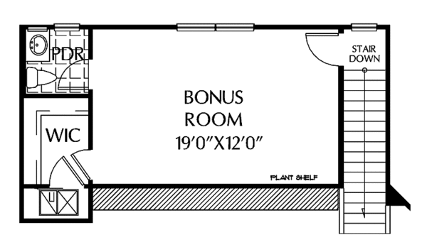 Home Plan - Mediterranean Floor Plan - Upper Floor Plan #999-143