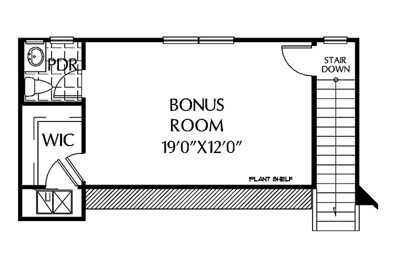 Home Plan - Floor Plan - Upper Floor for Mediterranean House Plan #999-143 - 4 bed, 3.5 bath