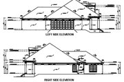 Southern Style House Plan - 3 Beds 2.5 Baths 2127 Sq/Ft Plan #36-195 