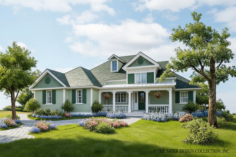 Home Plan - Victorian Exterior - Front Elevation Plan #930-185