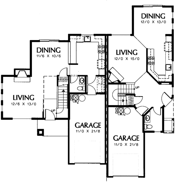 Home Plan - Traditional Floor Plan - Main Floor Plan #48-754