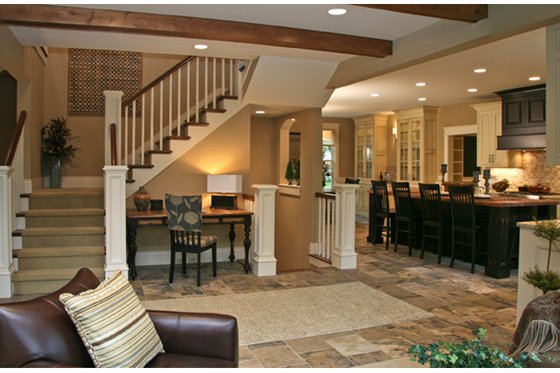 Interior - Entry for Classical House Plan #928-240 - 3 bed, 3.5 bath