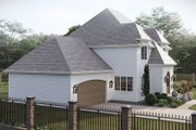 European Style House Plan - 3 Beds 2.5 Baths 1988 Sq/Ft Plan #455-749 Exterior 