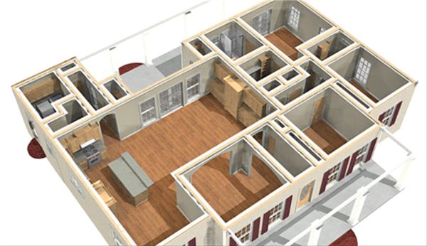 House Plan Design - Southern Floor Plan - Other Floor Plan #44-189