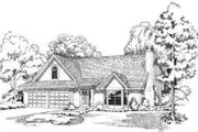 Traditional Style House Plan - 3 Beds 2.5 Baths 1919 Sq/Ft Plan #312-320 