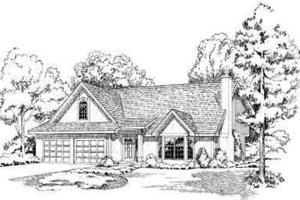 Traditional Exterior - Front Elevation Plan #312-320