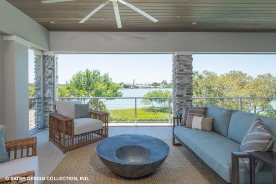 Exterior - Outdoor Living 3 for Modern House Plan #930-519 - 4 bed, 4.5 bath