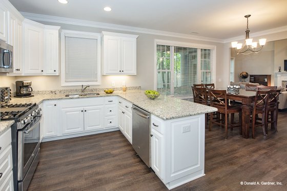 Interior - Kitchen for European House Plan #929-53 - 3 bed, 2 bath