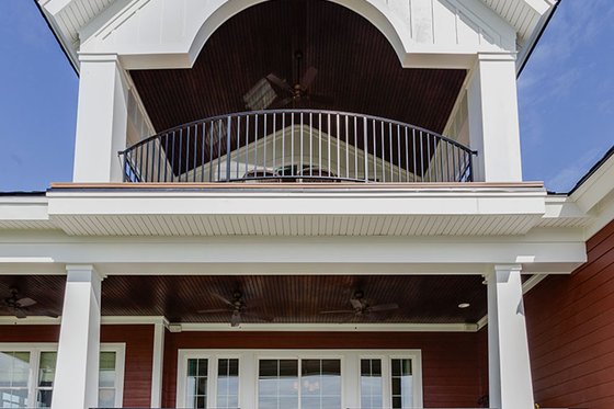 Exterior - Rear Elevation 1 for Craftsman House Plan #929-839 - 5 bed, 4 bath