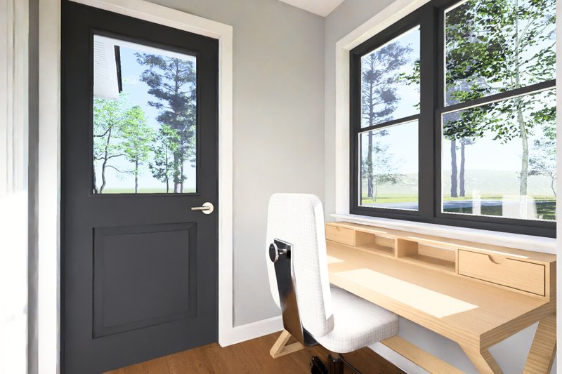 Dream House Plan - Interior - Entry for Cottage House Plan #513-2444 - 2 bed, 2 bath