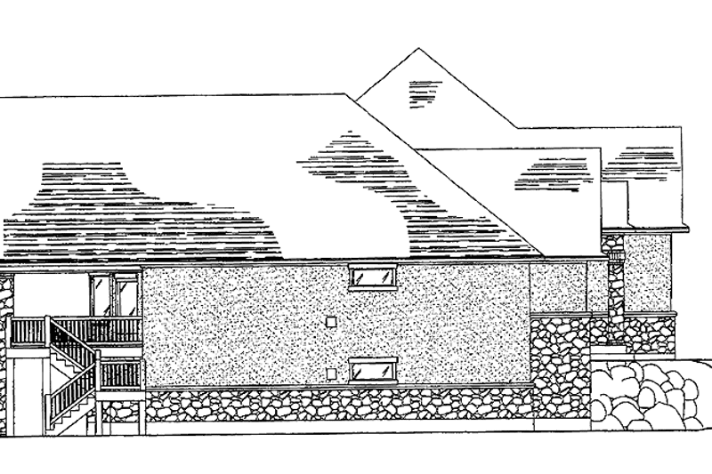 House Plan Design - Exterior - Other Elevation for Country House Plan #945-47 - 3 bed, 2.5 bath