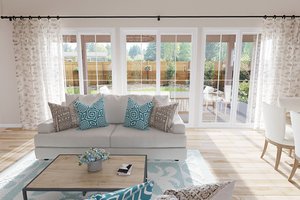 Interior - Family Room 1 for Farmhouse House Plan #48-1041 - 4 bed, 2.5 bath