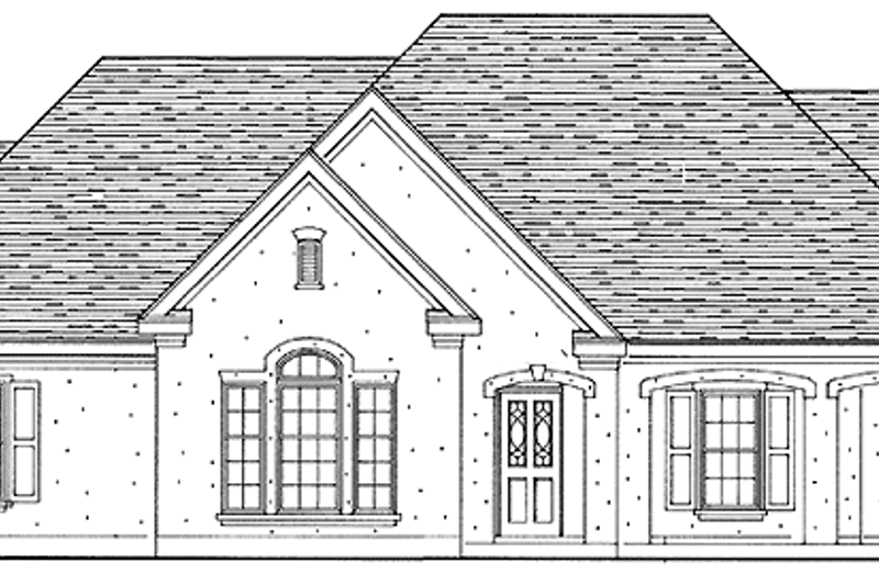 Home Plan - Country Exterior - Front Elevation Plan #410-3590