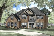 Traditional Style House Plan - 5 Beds 4 Baths 2942 Sq/Ft Plan #17-2072 