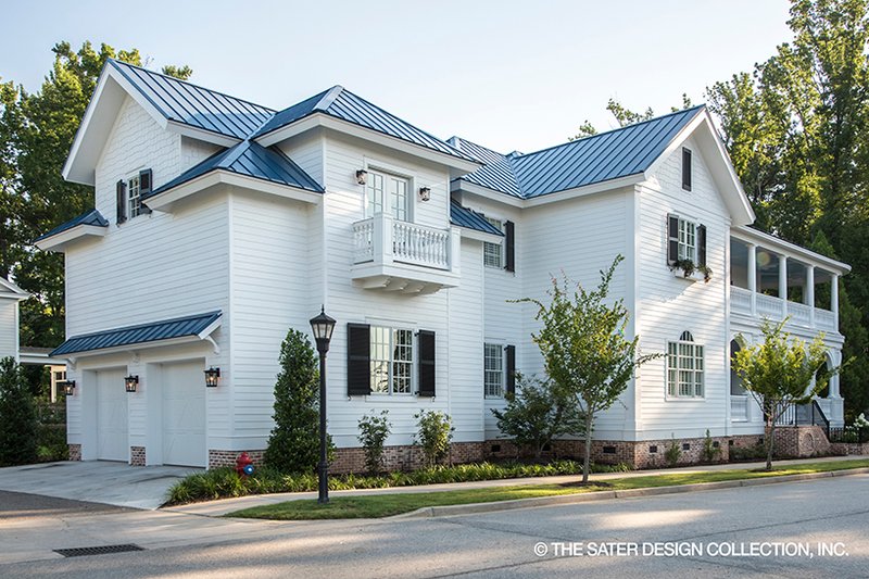 Architectural House Design - Exterior - Rear Elevation for Classical House Plan #930-460 - 3 bed, 4.5 bath