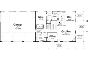 Barndominium Style House Plan - 4 Beds 3.5 Baths 3476 Sq/Ft Plan #455-535 