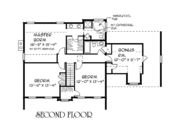 Farmhouse Style House Plan - 3 Beds 2.5 Baths 2012 Sq/Ft Plan #75-141 