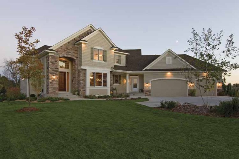 Dream House Plan - Exterior - Front Elevation 4 for European House Plan #51-638 - 2 bed, 2.5 bath